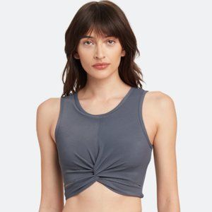 ONZIE s/m twist front crop top bra